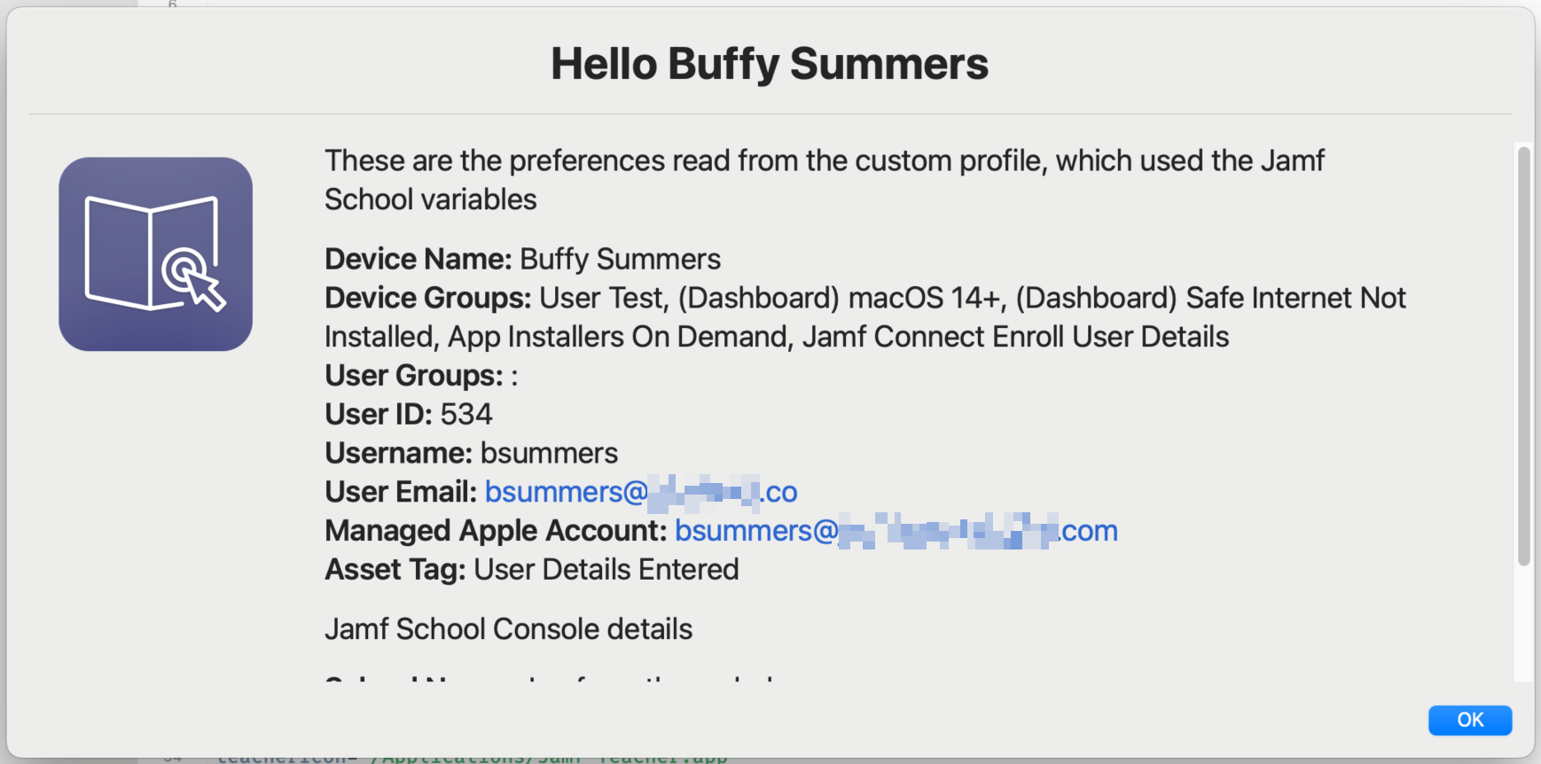 swiftDialog Example